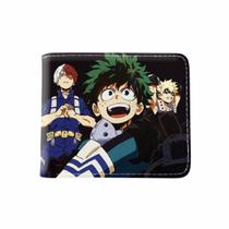 Personagens de anime Wallet Mys Heros Academias Midoriyas Izukus