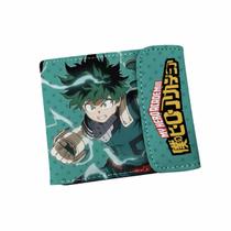 Personagens de anime Wallet Mys Heros Academias Midoriyas Izukus