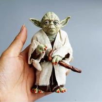 Personagens Mandalorianos Brinquedos, Mestre Yoda com Pano, Action Figure, Guerra nas Estrelas