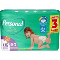 Personal Baby Fralda Descartável Protect&Sec Hiper XXG 50 Un