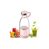 Personal Blender Juicer Garrafa portátil de 420ml rosa 40W Personal Blender Juicer Garrafa portátil de 420ml rosa 40W