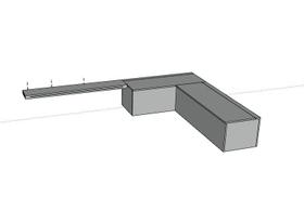 Personalizado - Canto Alemão Beton Matt