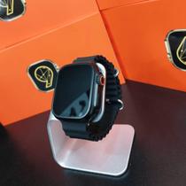 Personalize seu Estilo: Relogio Inteligente Smartwatch Ws Ultra Max Preto - Troque a Foto