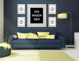 Personalize seu Quadro Individual - Canva - Com Vidro Personalize seu Quadro Individual - Canva - Com Vidro