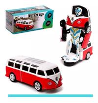 Perua Kombi Brinquedo Som Luz Movimento Transformrs