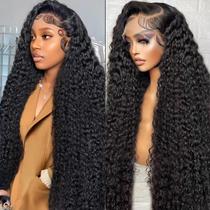 Peruca Abhayy Lace Front 13x6 Ondas Profundas 86 cm Densidade 200% Peruca Abhayy Lace Front 13x6 Ondas Profundas 86 cm Densidade 200%