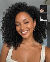 Peruca Abijale Burmese Curly V Part 200% densidade 12" Peruca Abijale Burmese Curly V Part 200% densidade 12"