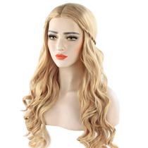Peruca Acecharming Long Platinum Blonde Braid Sintética Feminina Peruca Acecharming Long Platinum Blonde Braid Sintética Feminina