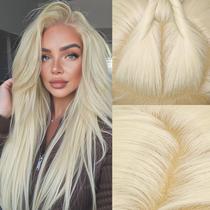 Peruca AISI HAIR 13x4 HD Lace Frontal Loira Sintética 70cm