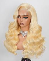 Peruca ALIDIDI MINI KNOTS 26" Loiro 13x6 Lace Front 200%