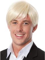 Peruca ALLAURA compatível com Fred Short Blonde para homens Peruca ALLAURA compatível com Fred Short Blonde para homens