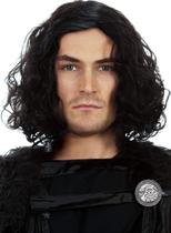 Peruca ALLAURA Jon Snow Northern Snow King para homens + Shield Pin Peruca ALLAURA Jon Snow Northern Snow King para homens + Shield Pin