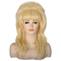 Peruca AMACOS 50s Blonde Synthetic Beehive Vintage Peruca AMACOS 50s Blonde Synthetic Beehive Vintage