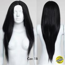 Peruca Annabelle Lace Front Fibra Futura Premium Repartição Central 70 cm Ser Mulher