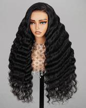 Peruca Arabella 5x6 Loose Deep Wave 100% cabelo humano 210% densidade