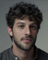 Peruca Beweig masculina preta, curta, encaracolada, sintética