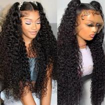 Peruca BunnyQ 32" Water Wave 13x6 HD Lace Front 200%