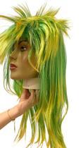 Peruca Cabelo Sintético Liso com Franja Arrepiada Brasil Peruca Cabelo Sintético Liso com Franja Arrepiada Brasil