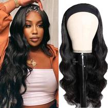 Peruca com bandana Fylora Body Wave 45cm Brazilian Virgin Hair Peruca com bandana Fylora Body Wave 45cm Brazilian Virgin Hair