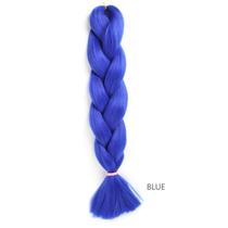Peruca com faixa de cabelo africano trançado de 41 polegadas para mulheres