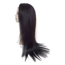 Peruca Com Silk Top Cabelo Humano Natural 50 cm Peruca Com Silk Top Cabelo Humano Natural 50 cm