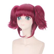 Peruca Cosplay Preta Butlers Meys-Rins Cabelo Sintético 35cm Peruca Cosplay Preta Butlers Meys-Rins Cabelo Sintético 35cm