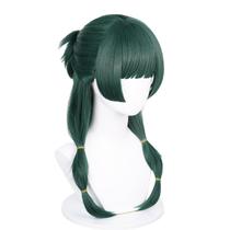 Peruca Cosplay Probeauty Maomao Long Verde Escuro para Mulheres Peruca Cosplay Probeauty Maomao Long Verde Escuro para Mulheres