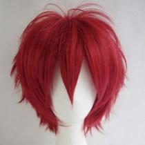 Peruca Cosplay S-noilite Short Fluffy Straight Wine Red Peruca Cosplay S-noilite Short Fluffy Straight Wine Red