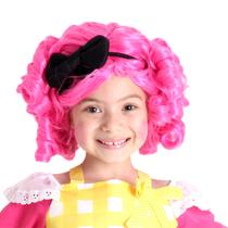 Peruca Crumbs Sugar Cookie Pink - Lalaloopsy Peruca Crumbs Sugar Cookie Pink - Lalaloopsy