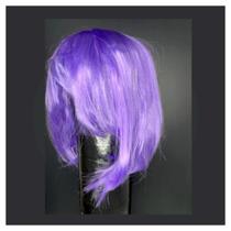 Peruca Curta Cor Roxa Cosplay Fantasia Carnaval Festa Peruca Curta Cor Roxa Cosplay Fantasia Carnaval Festa