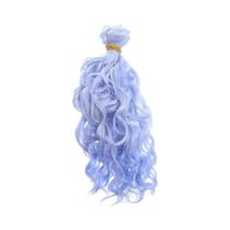 Peruca De Cabelo Encaracolado Mini Tranças 15x100cm Para 16 14 13 Bonecas Parafuso De Alta