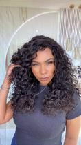 Peruca de Cabelo Humano Cacheado Ana Clara 1B - Cia dos Cabelos