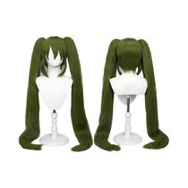 Peruca De Cabelo Sintético Para Cosplay, 110 Cm De Comprimento, Com Presilhas, Resistente Ao Calor