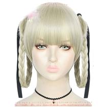 Peruca de cosplay Anime Kakegurui Momobami Kirari para o Halloween