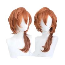 Peruca De Cosplay Chuya Nakahara, Cabelo Sintético Resistente Ao Calor, Alta Qualidade, Anime Bungo