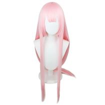 Peruca de cosplay Darlings em Franxxs Zeros Twos 100cm para anime Peruca de cosplay Darlings em Franxxs Zeros Twos 100cm para anime