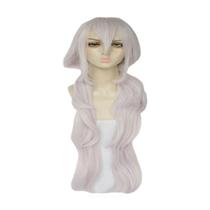 Peruca de cosplay de anime Lafites Blue para Halloween, festa e carnaval