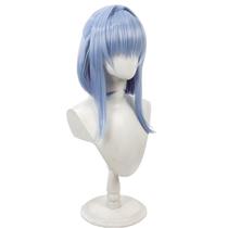 Peruca de cosplay de duas cores de 40 cm sintética de alta temperatura Peruca de cosplay de duas cores de 40 cm sintética de alta temperatura