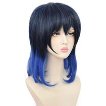 Peruca de cosplay Demons Slayers Hashibiras Inosukes 40cm Peruca de cosplay Demons Slayers Hashibiras Inosukes 40cm