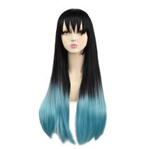 Peruca de cosplay Demons Slayers Tokitou Muichirou Anime Cosplay