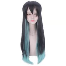 Peruca de cosplay Demons Slayers Tokitou Muichirou Anime Halloween