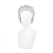 Peruca de cosplay Demons Slayers Uzui Tengen Anime em prata sintética Peruca de cosplay Demons Slayers Uzui Tengen Anime em prata sintética