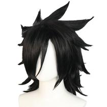 Peruca de cosplay Edens Zeros Shikis, traje de anime com cabelo sintético Peruca de cosplay Edens Zeros Shikis, traje de anime com cabelo sintético