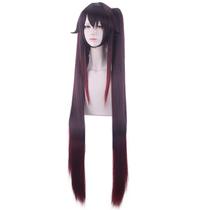 Peruca de cosplay Genshins Impacts Hu Tao Synthetic Hair 120cm