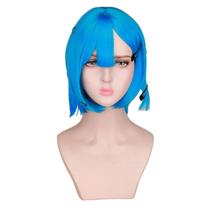 Peruca de cosplay Jinxss sintética para anime de cosplay de Halloween Peruca de cosplay Jinxss sintética para anime de cosplay de Halloween