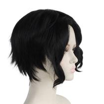 Peruca de cosplay Kibutsujis Muzans, traje de anime com cabelo sintético