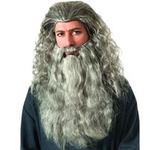 Peruca de cosplay Lords of Rings Gandalf Anime Festa à Fantasia