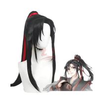 Peruca De Cosplay Masculina De Anime Mo Dao Zu Shi Wei Wuxian Lan Wangji Com Touca Para Festa De