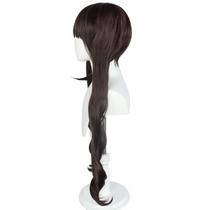 Peruca de cosplay Nekoparas Chocolas, traje de anime com cabelo sintético