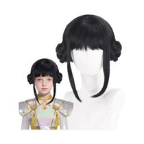 Peruca De Cosplay Para Meninas Com Cabelo Longo Roxo, Preto E Vermelho, Mira Rumi Zoey, Acessórios Peruca De Cosplay Para Meninas Com Cabelo Longo Roxo, Preto E Vermelho, Mira Rumi Zoey, Acessórios